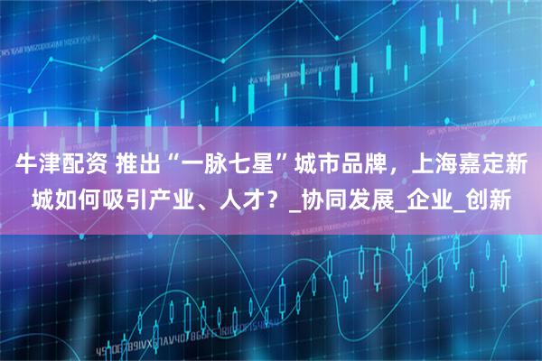 牛津配资 推出“一脉七星”城市品牌，上海嘉定新城如何吸引产业、人才？_协同发展_企业_创新